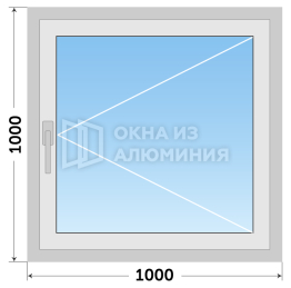 Окно алюминиевое AL-849